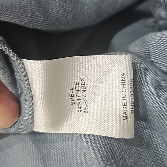 Lovers + Friends V Neck Long Sleeve Jean Jumper Sz Small - Picture 11 of 12